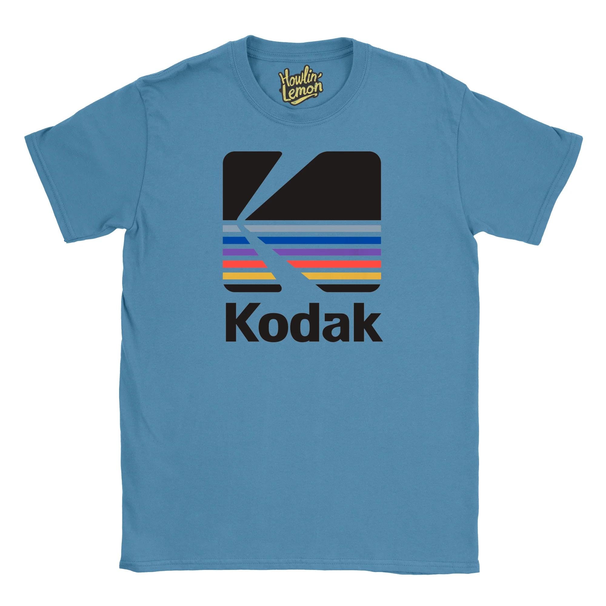 ★KODAK★ Yoyo Man Graphic Short Sleeve T-Shirt BLUE Shop Akoo Apparel One Self Shorts Sleeve Knit 7310305-BLU