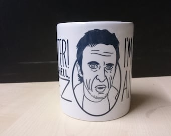 Peep Show - Super Hans Mug | Coaster Jez Im Not An Animal