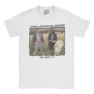 Alan Partridge - I know of a Cracking Owl Sanctuary Photo T-shirt