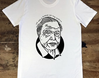 Sir David Attenborough - We Are A Plague On The Earth T-Shirt