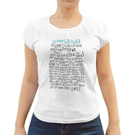Cult Relevant The League of Gentlemen T-Shirt - Go Johnny Go Go Go Go Women's Fit T-Shirt | Ladies