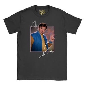 Alan Partridge Signature T-Shirt - Rückseite des Netzes