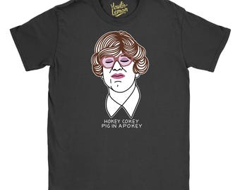 League of Gentlemen T-Shirt, Pauline Hokey Cokey Pig in a Pokey, Royston Vasey Comedy