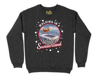 Walking in a Winter Sunderland - Football Christmas Sweater