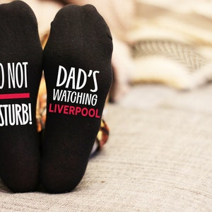 Do Not Disturb Lieblingssocken aus England - Personalisierter Druck und personalisiert - Geburtstagsgeschenk - Weihnachtsgeschenk -