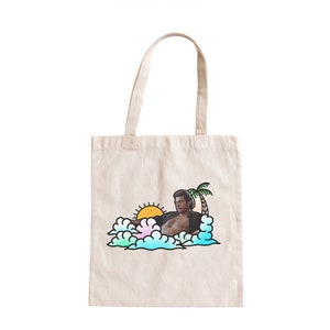 Jeff Goldblum - Is God Tote Bag Canvas Eco Shopping Bag | Gift Film Funny Birthday Christmas