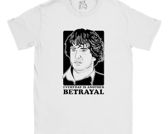 Camiseta "Black Books" - Bernard - "Cada día es otra traición"