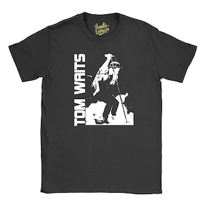 TOM WAITS ビンテージ　ヴィンテージ　Tシャツ　XL トムウェイツ 古着 トム ウェイツ【Tom Waits】プリントT シャツ Vintage T