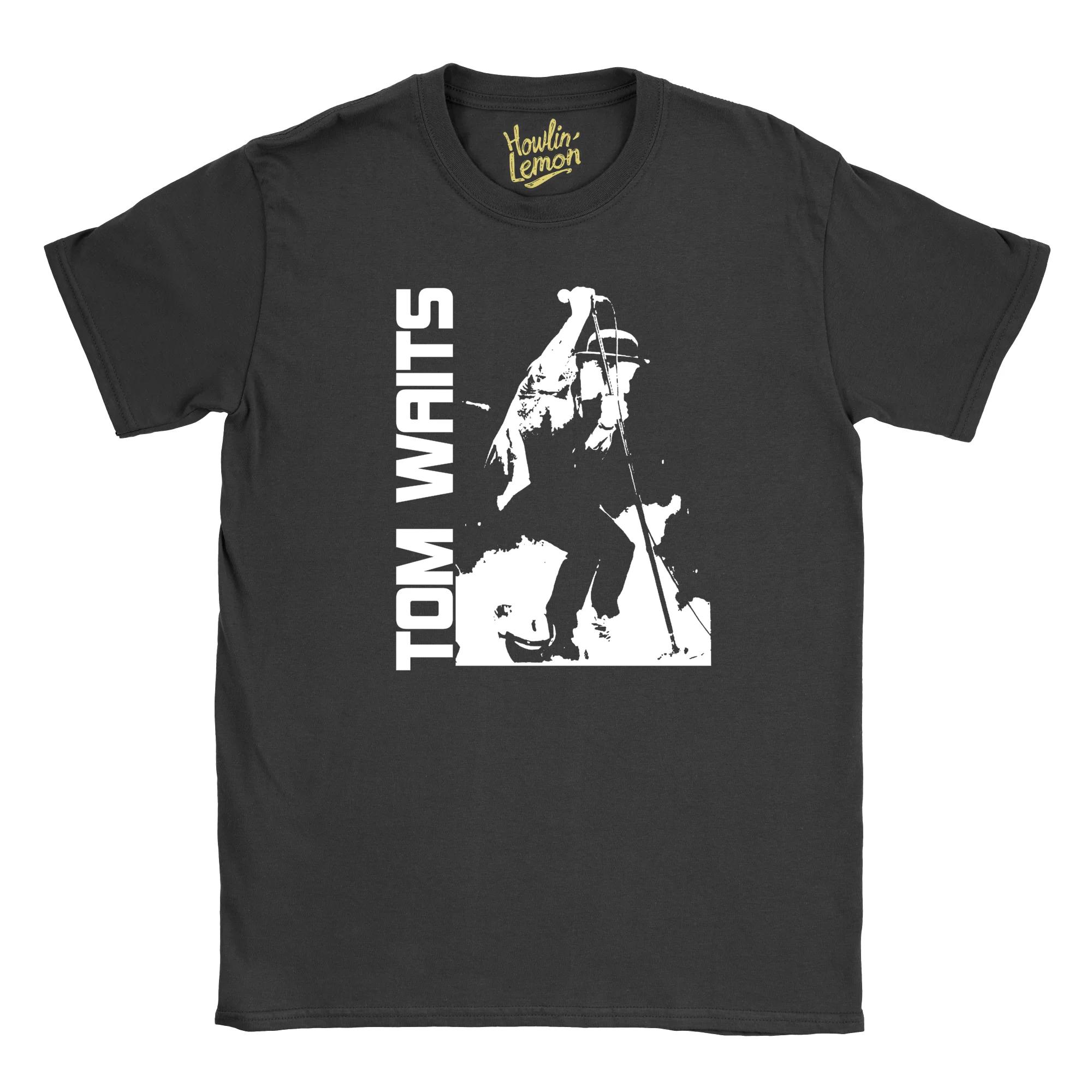 Tom Waits T-shirt | Live | Music Apparel - Etsy
