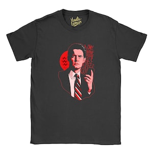 Twin Peaks - I Only Have Time For Coffee Dale Cooper T-shirt | David Lynch ECO Sustainable | High Quality Super Soft Material PETA Approved