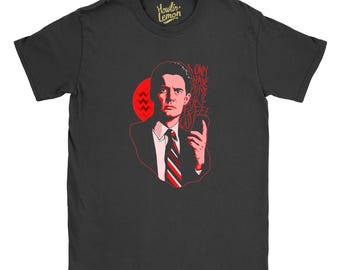 Twin Peaks - I Only Have Time For Coffee Dale Cooper T-shirt | David Lynch ECO Sustainable | High Quality Super Soft Material PETA Approved