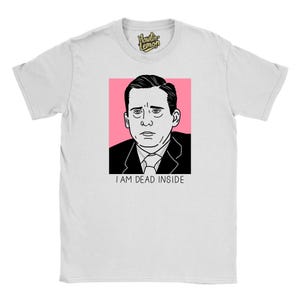 The Office USA - Michael Scott - Dead Inside T-Shirt | Steve Carell