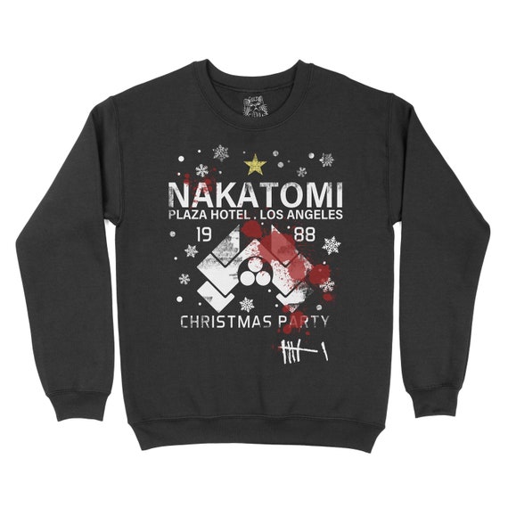 Nakatomi Plaza Christmas Sweater Die Hard John McLane Funny Xmas