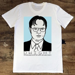 The Office USA - D.W.I.G.H.T T-Shirt | Determined Worker Intense Good Worker Hard Worker Terrific