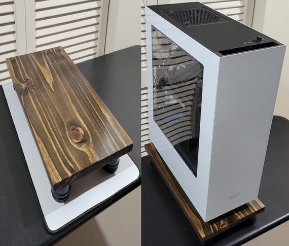 Solid Wood Computer Stand | Customization Available