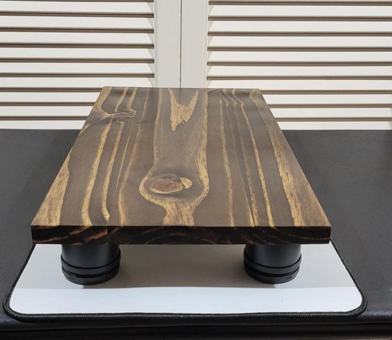 Solid Wood Computer Stand | Customization Available bild 3