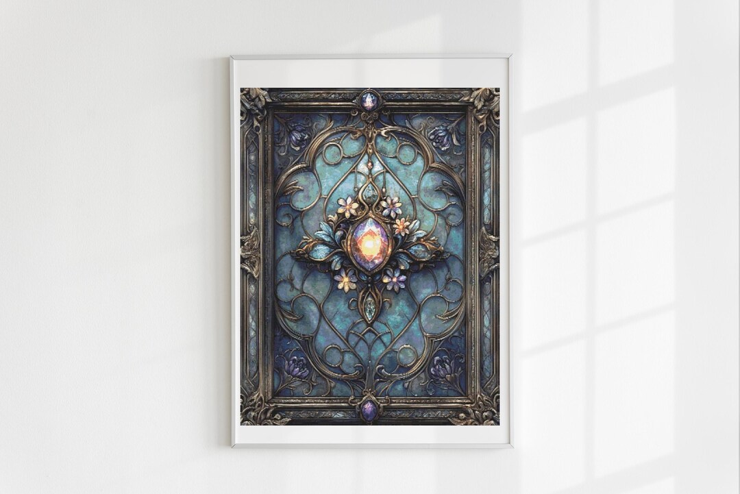 Magical Cross Stitch Pattern Full Coverage PDF - Etsy