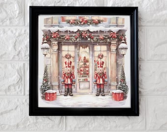 Nutcracker shop cross stitch pattern PDF