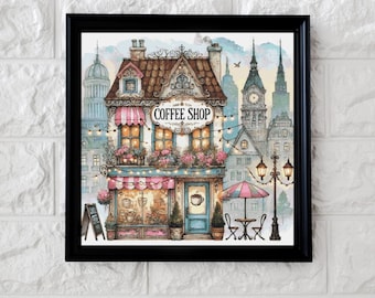 かわいいアフタヌーンティーのクロスステッチパターン PDF - Etsy 日本