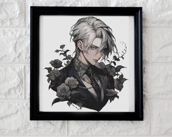 Thorn prince cross stitch pattern PDF