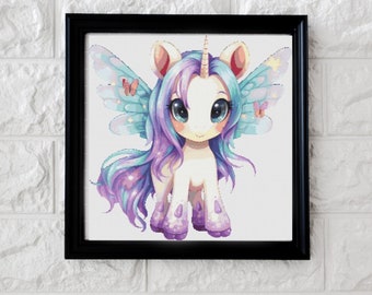 Cutie unicorn cross stitch pattern PDF