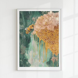 Honey bee cross stitch pattern  full coverage PDF