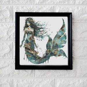 Meerjungfrau aus dem tiefen Kreuzstich PDF