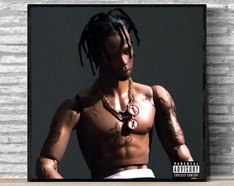 Travis Scott Butterfly Effect Canvas Silk Poster 14x14 24x24/'/'