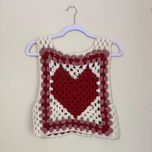 Valentines Day Heart Sweater Vest