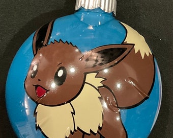 Evee evolution in 4 inch ornament