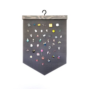 Large Wall Hanging Mesh Pin Badge Display Banner