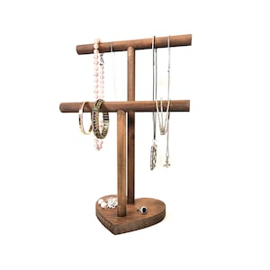 Heart Jewelry Stand Organizer Holder Display