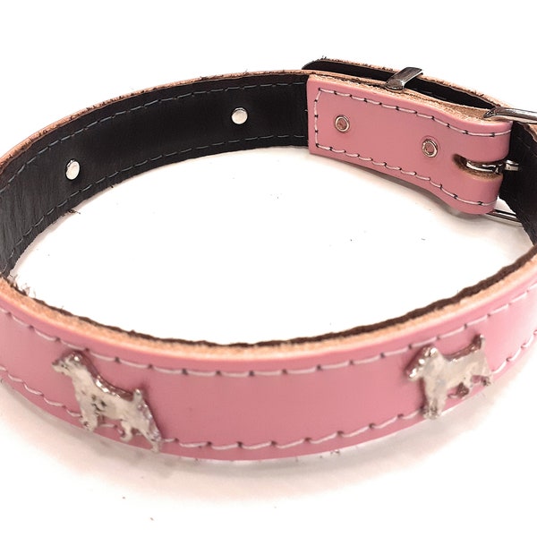 Leather Jack Russell Dog Collar Etsy