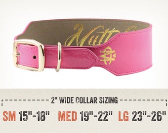 Pink Patent Leather Dog Collar