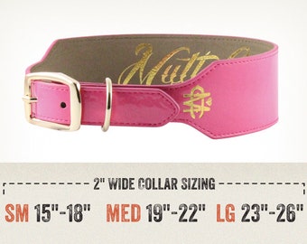 Roze lakleer hond kraag