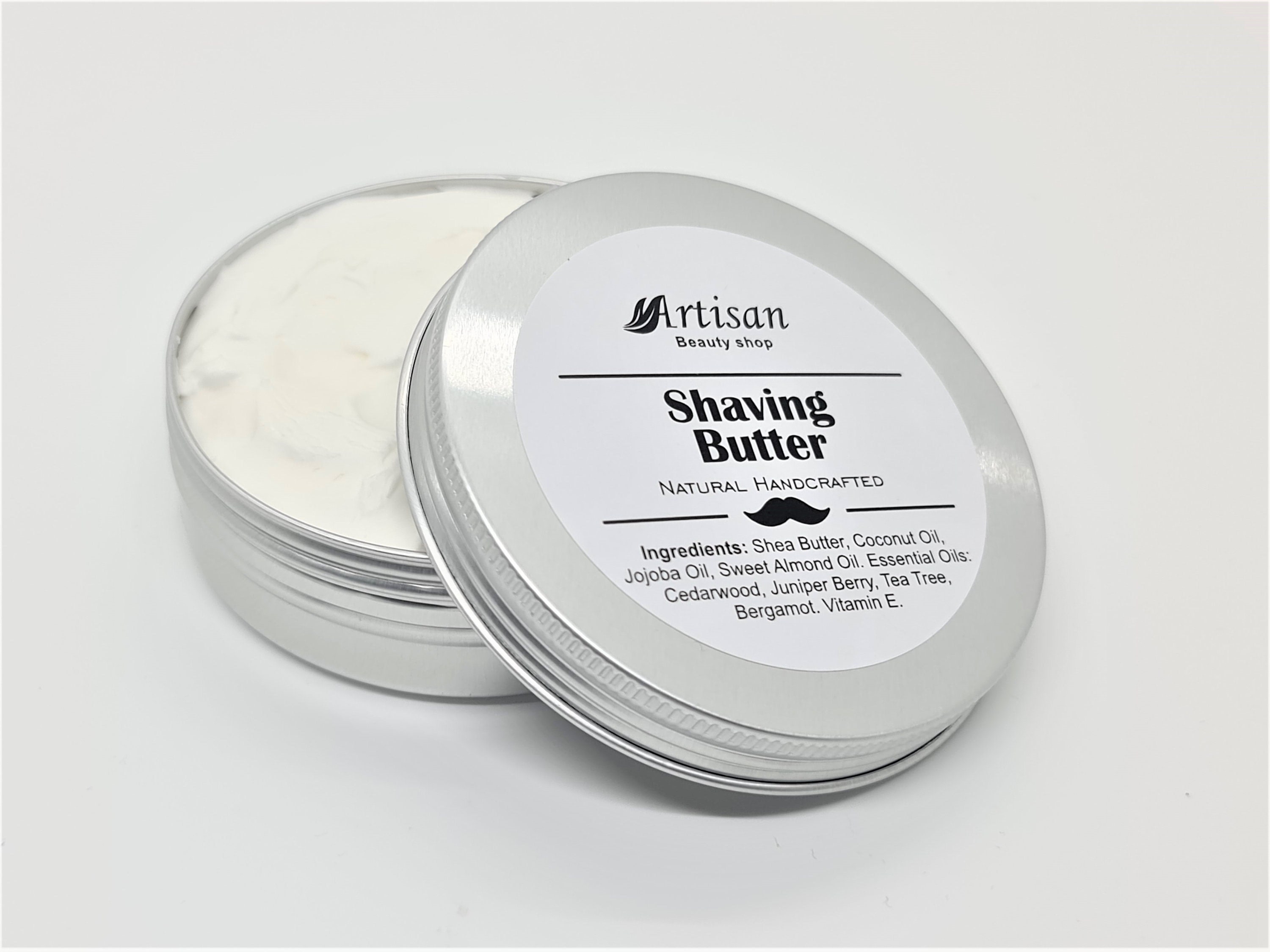 Shaving Butter For Men Shave Cream Whipped Shea Butter Etsy