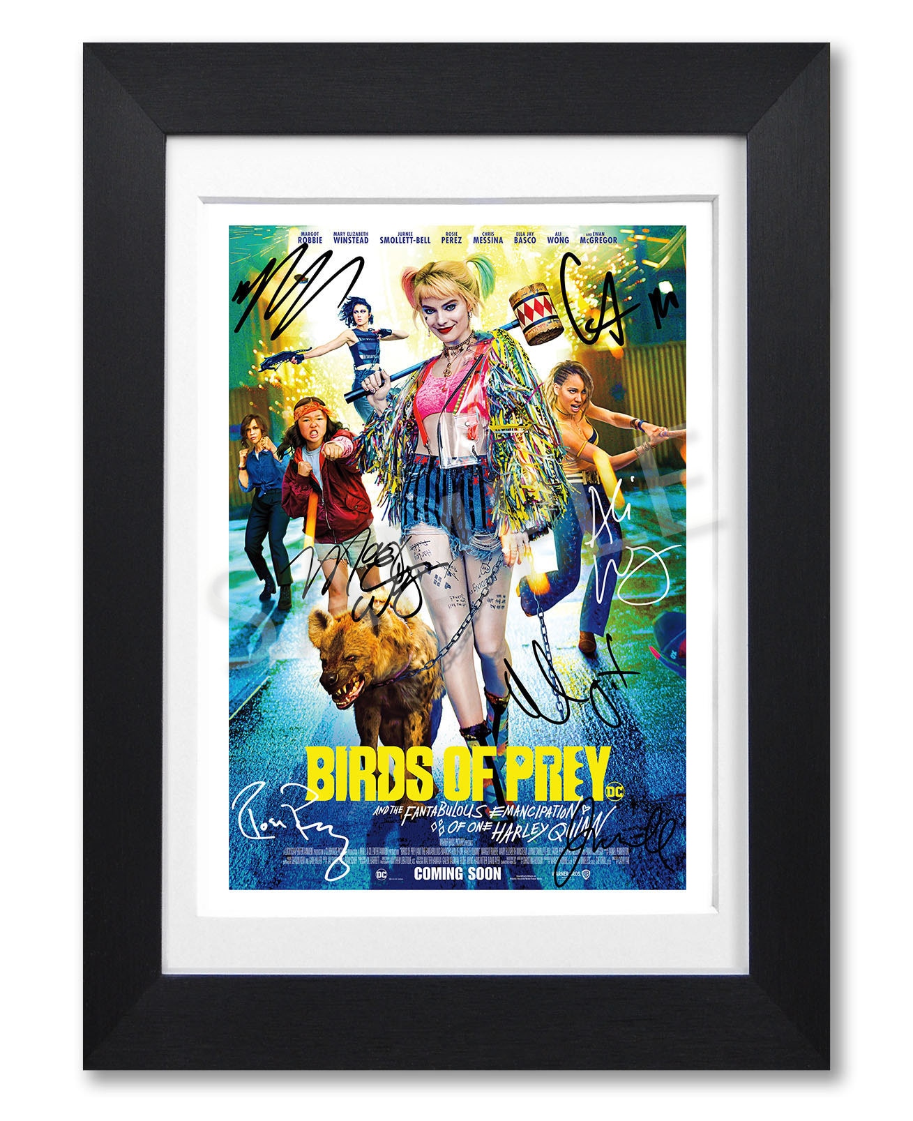 Buy BIRDS OF PREY Movie Cast Signed Poster Print Photo