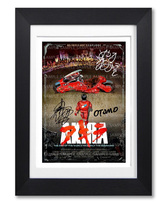 AKIRA Movie Cast Signed Poster Print Photo Autograph Gift 1988