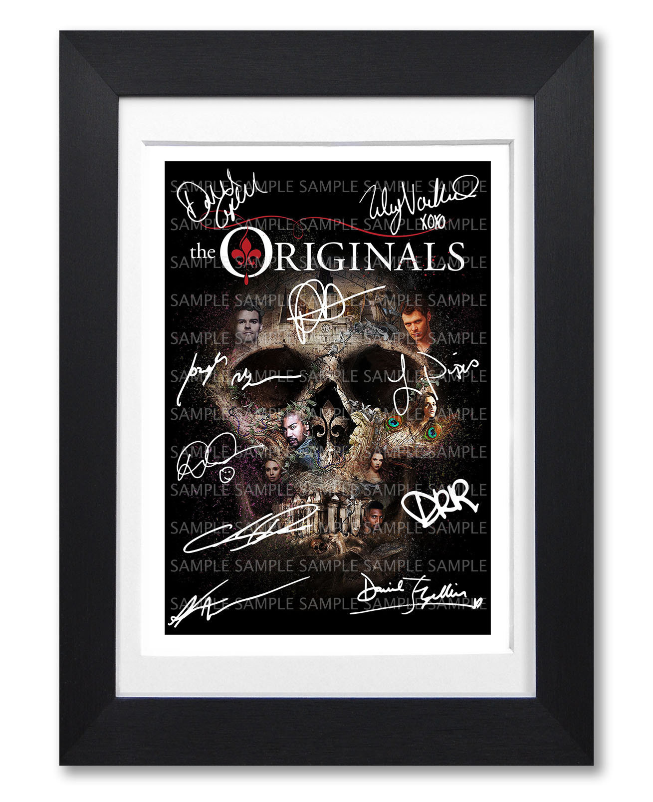 THE ORIGINALS Cast Signed Poster Print Photo Autograph Tv Show THE ORIGINALS Cast Signed Poster Print Photo Autograph Tv Show