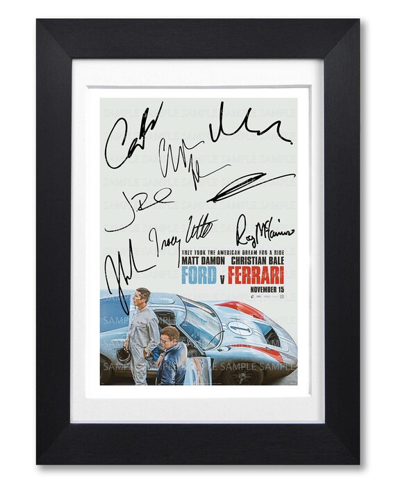 Ford v Ferrari Le Mans 66 Poster 2019 Movie Art Print