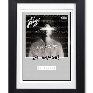 21 Savage Autograph - Etsy UK
