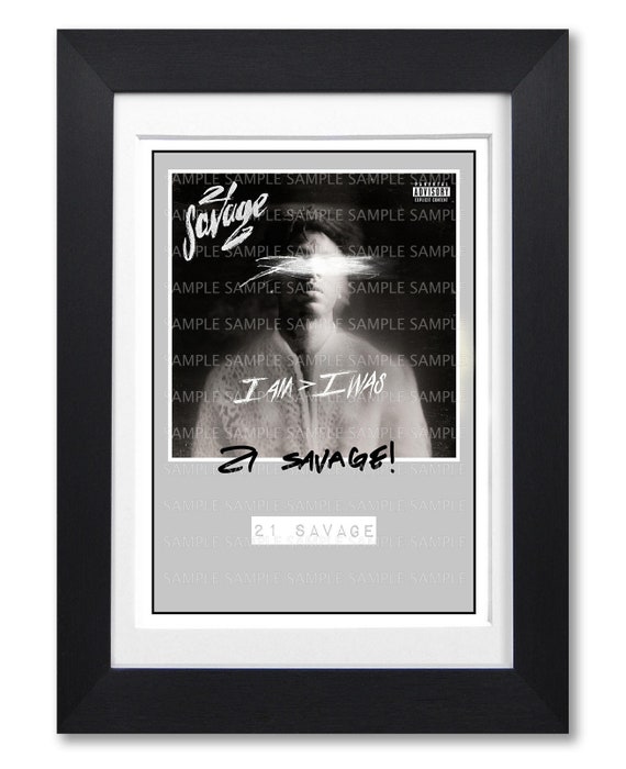 21 SAVAGE Rapper Signed Poster Print Photo Autograph Cd Album Tour