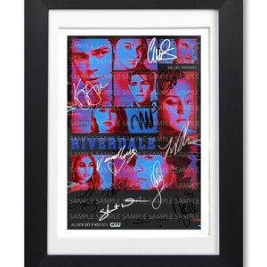 RIVERDALE season 4 cast signed poster print photo autograph tv show series gift