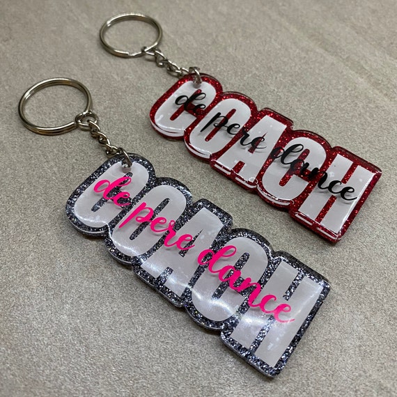 coach custom keychains