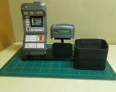 3D Printed Star Trek The Next Generation Tricoder w Stand and Holster