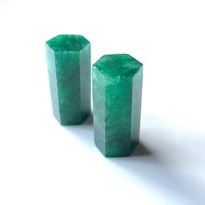 15mm-Match Pair AAA+ High Quality Emerald Pencil Shape, 1 Pair Emerald Gemstone, Green Emerald, Loose Gemstone Polished For jewlry Making