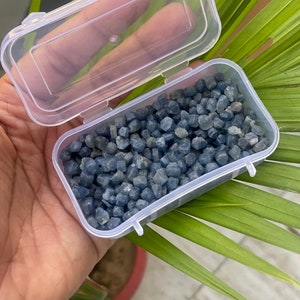 200GRAM LOT~Top Quality Natural Blue Sapphire Raw, Sapphire rough Gems, Rocks,Minerals,Healing Crystals, Home Decor, September Birthstone,