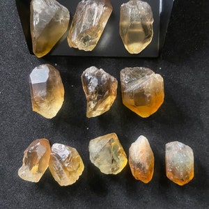 1Pcs~AAA Natural Citrine Stone Raw BigSize 28-20MM, Citrine Rough Healing crystal stones,Loose citrine, Making Jewelry Citrine Wholesale Raw