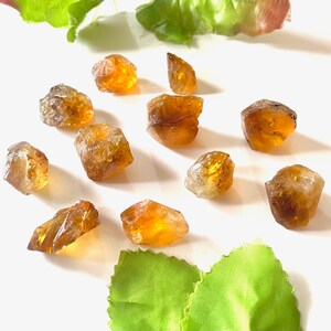 10PCS~Natural Citrine Stone Raw Size 24-18MM, Citrine Rough Healing crystal stones,Loose citrine, Making Jewelry Citrine Wholesale Raw
