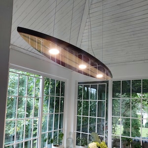 Surfboard shaped ceiling chandelier, Classic, Pool Billiard Table Light